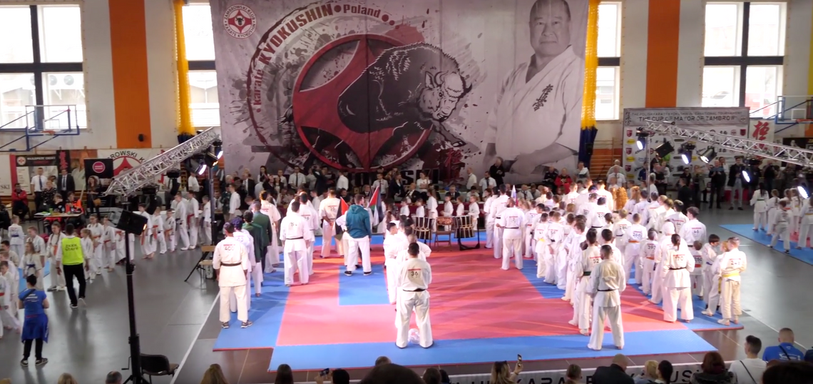 V Międzynarodowy turniej karate kyokushin o puchar burmistrza Zambrowa [VIDEO]