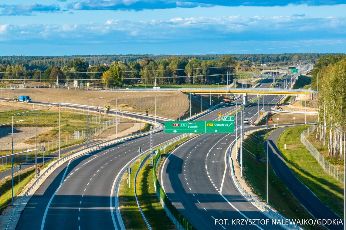 Via Baltica - kolejny fragment otwarty dla kierowców [VIDEO]