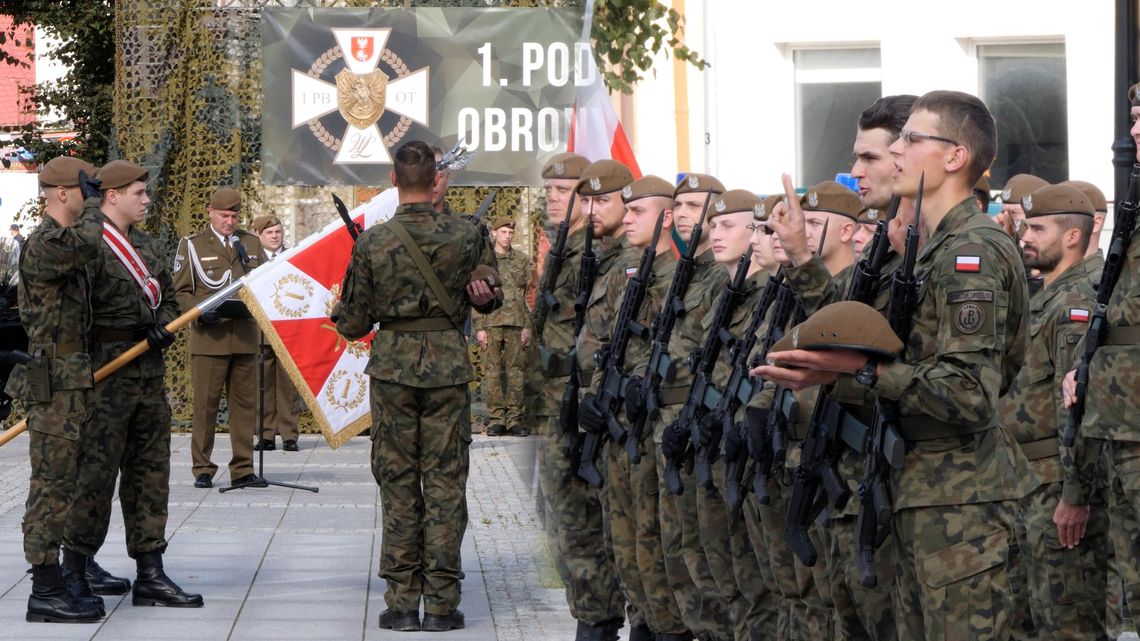 W Kolnie nowi żołnierze wstąpili w szeregi Wojsk Obrony Terytorialnej [VIDEO] 