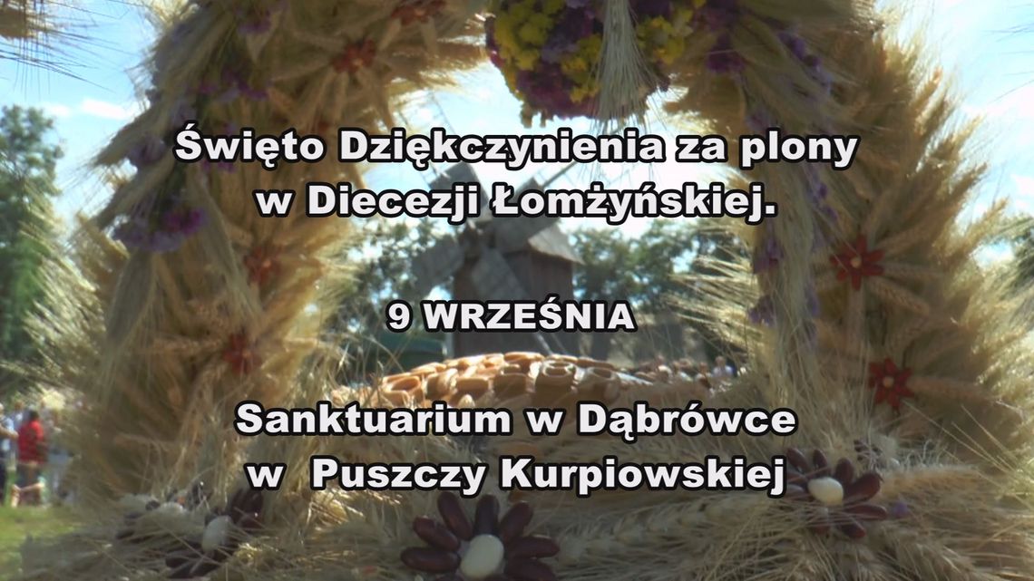 W Puszczy Kurpiowskiej podziękują za plony [VIDEO]
