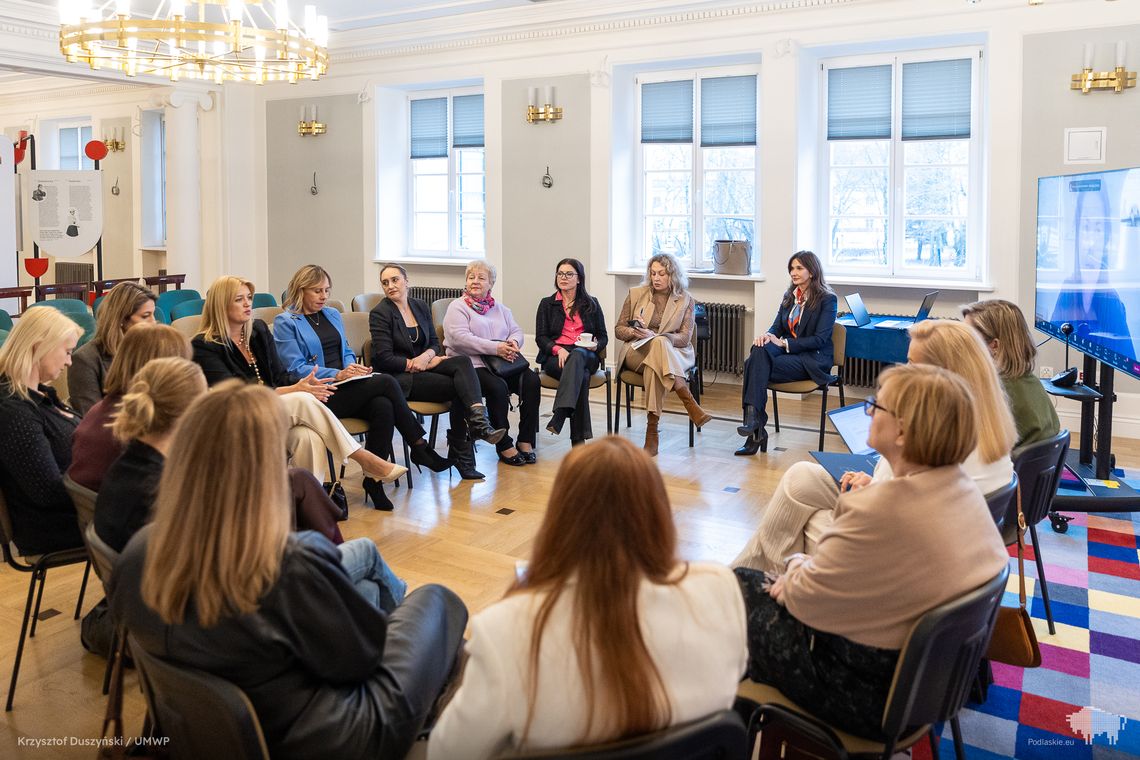 W trosce o mieszkanki regionu. Obradowała Podlaska Rada Kobiet [VIDEO]