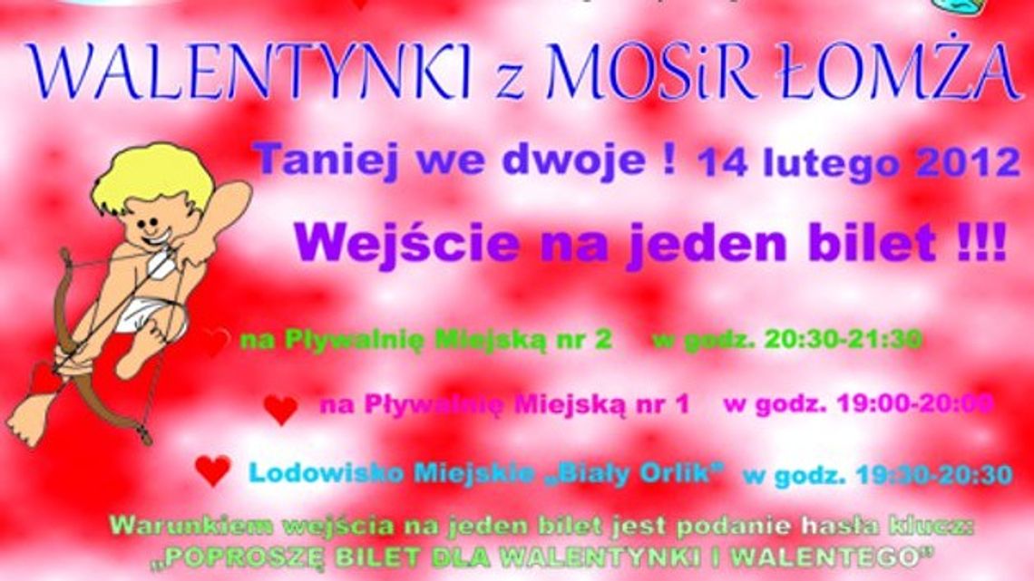 Walentynki z MOSiR w Łomży