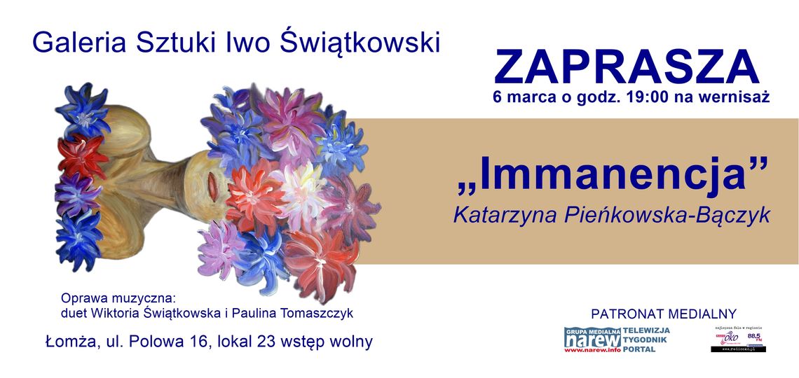 Wernisaż wystawy „Immanencja” | Galeria Sztuki Iwo Świątkowski | 6 marca 2026 [VIDEO]