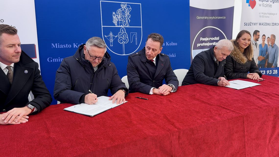 Wmurowanie kamienia węgielnego pod Zakład Opiekuńczo-Leczniczy w Kolnie [VIDEO]