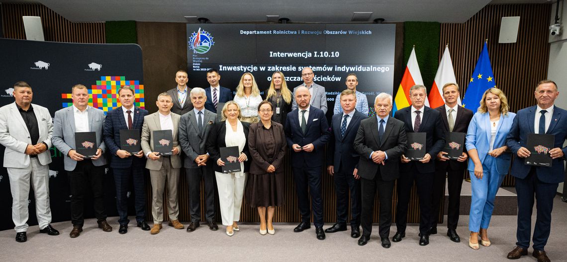 Wsparcie na budowę przydomowych oczyszczalni