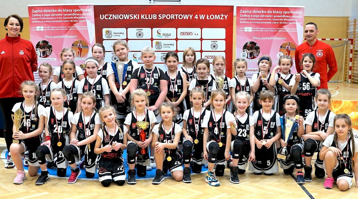 XIV Ogólnopolski Turniej Koszykówki Dziewcząt „UKS 4 Łomża Basket Cup 2022” rozegrany