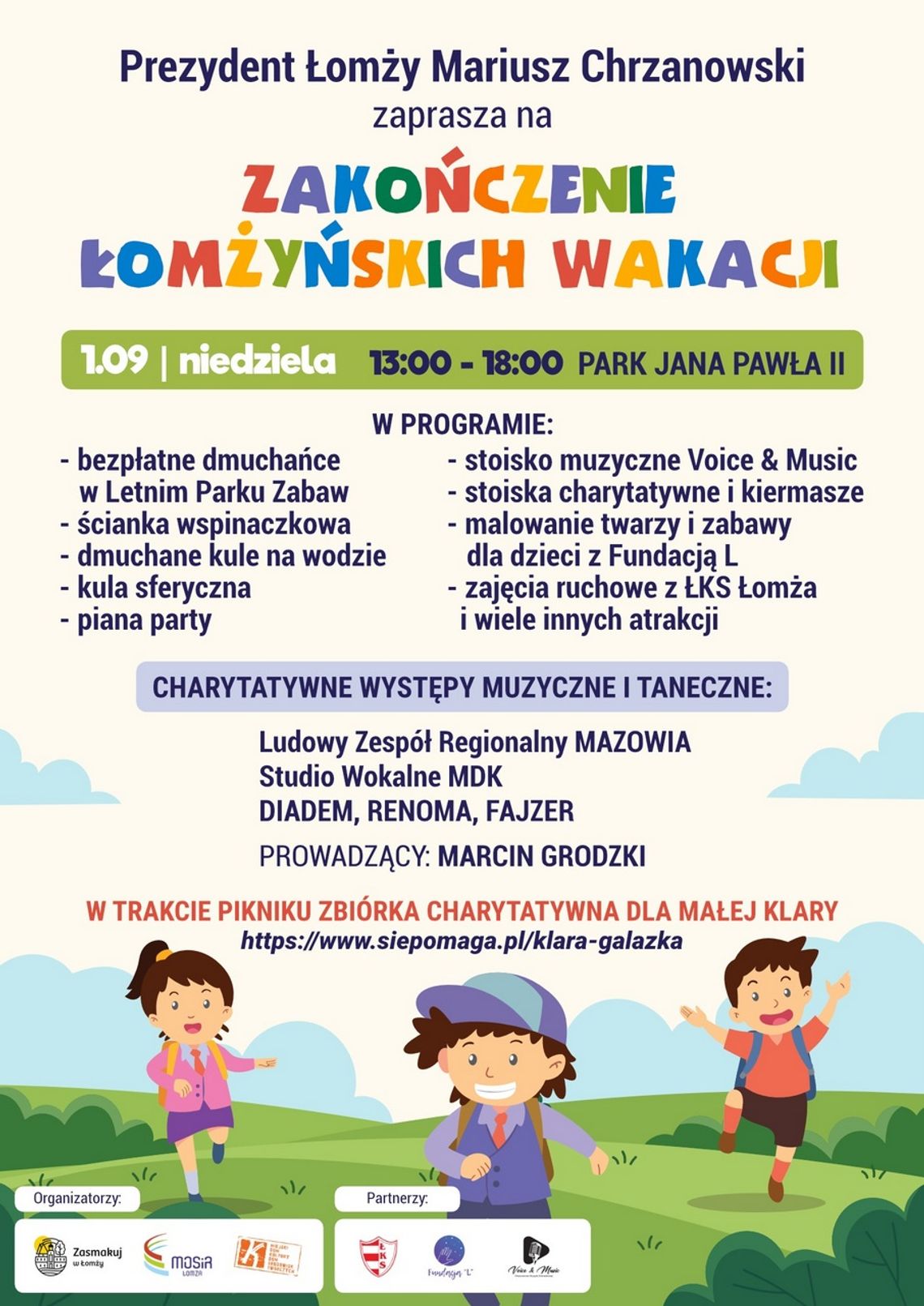 Zakończenie łomżyńskich wakacji