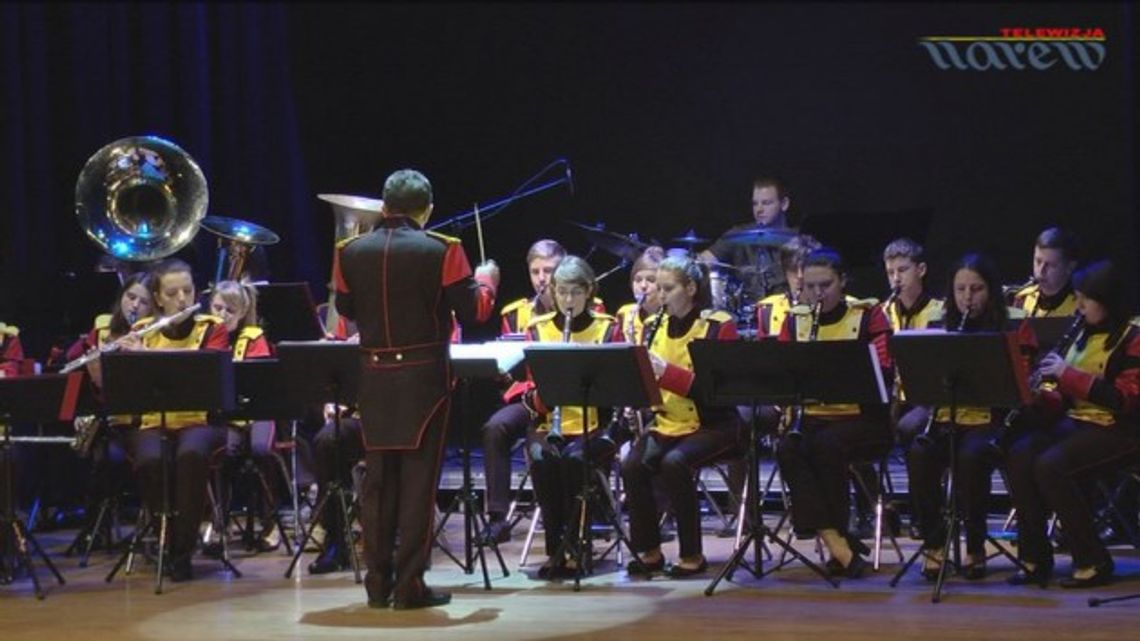 Zambrów - koncert Miejskiej Młodzieżowej Orkiestry Dętej