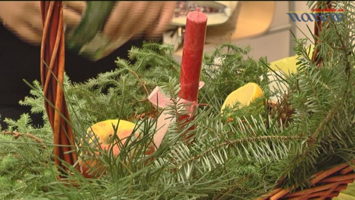 Zambrów - konkurs na najpiekniejszy stroik Bożonarodzeniowy