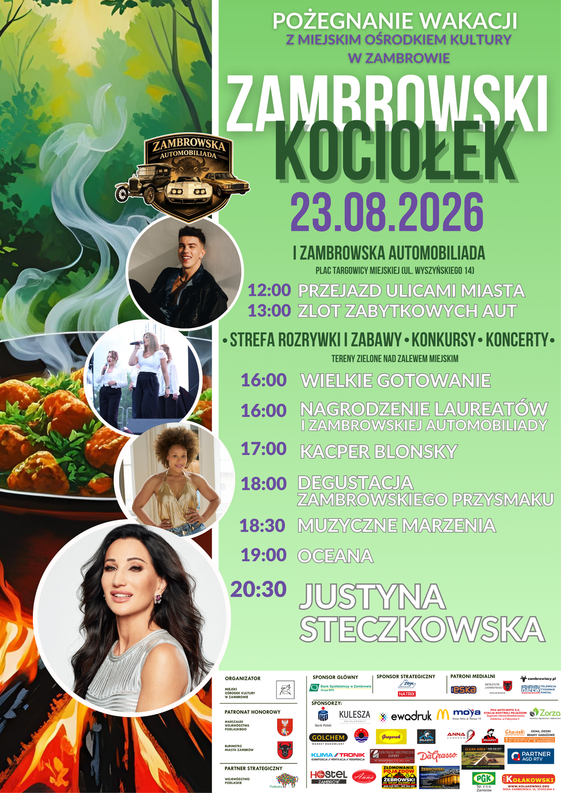 Zambrowski Kociołek już 23 sierpnia nad Zalewem Miejskim Zambrowski Kociołek już 23 sierpnia nad Zalewem Miejskim