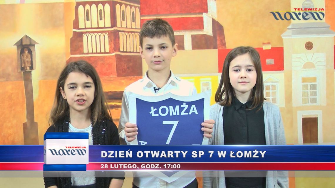 Zaproszenie na Dzień Otwarty Szkoły Podstawowej nr 7 w Łomży [VIDEO]