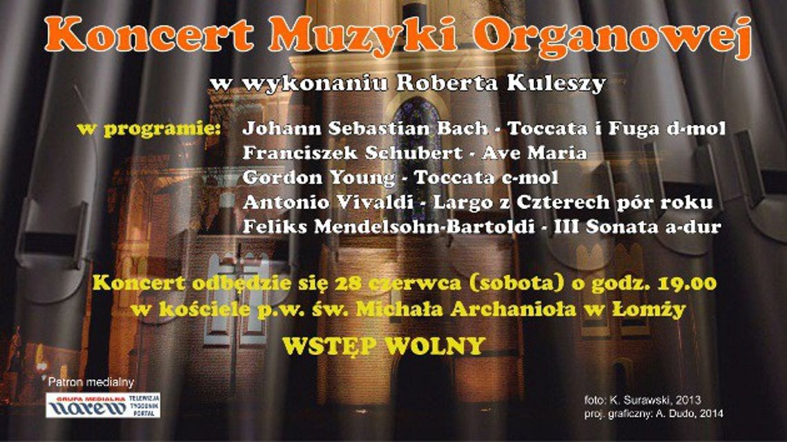 Zaproszenie na koncert Roberta Kuleszy - VIDEO