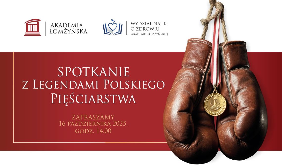 Zaproszenie na spotkanie z legendami polskiego boksu
