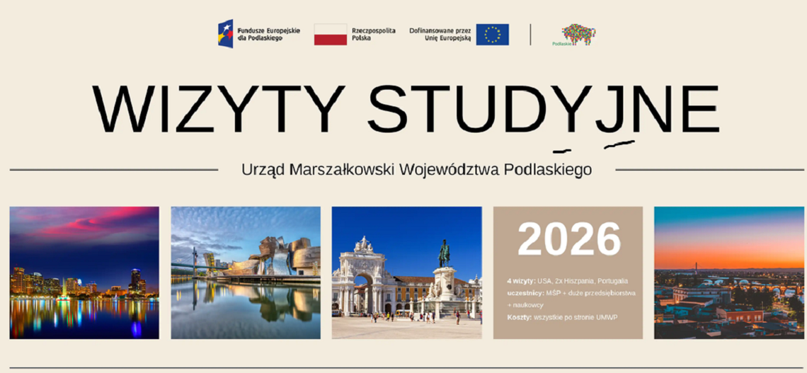 Zaproszenie na wizyty studyjne Zaproszenie na wizyty studyjne