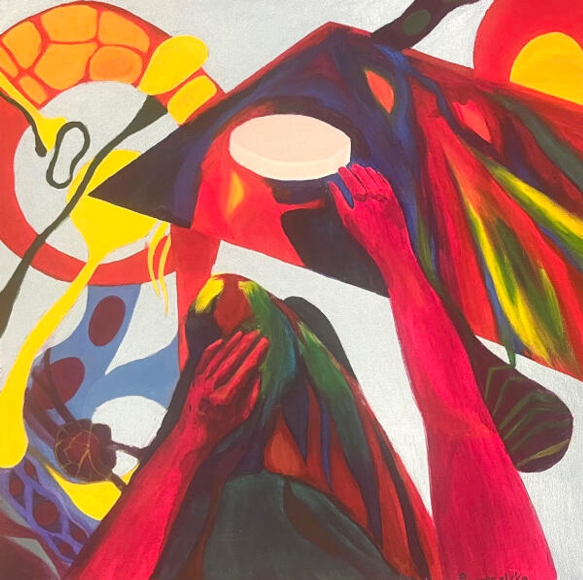 Zaproszenie na wystawę malarstwa Beaty i Mai Przestrzelskich Zaproszenie na wystawę malarstwa Beaty i Mai Przestrzelskich