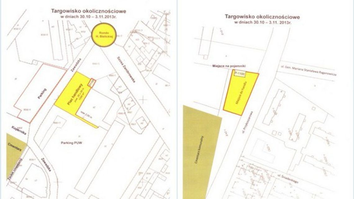 Zmiana organizacji ruchu na Wszystkich Świetych Zmiana organizacji ruchu na Wszystkich Świetych