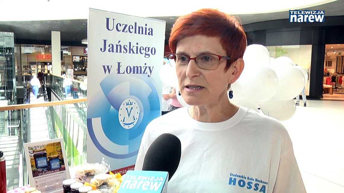 "Żyj zdrowo i bezpiecznie" festyn Uczelni Jańskiego w Łomży [VIDEO]