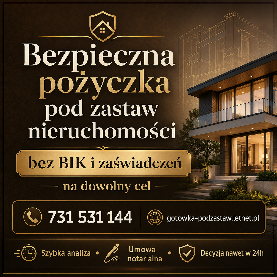 Pożyczki pod zastaw nieruchomości-Stay Safe Sound